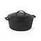 Commercial Chef 5 Quart Cast Iron Dutch Oven with Dome Lid & Handles, Preseasoned CHFL545 - alternate 1